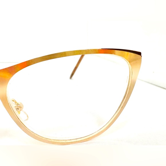 Sofia Vergara Foster Grant gold frame cat reading glasses readers 1.75 NWOT - Picture 7 of 8